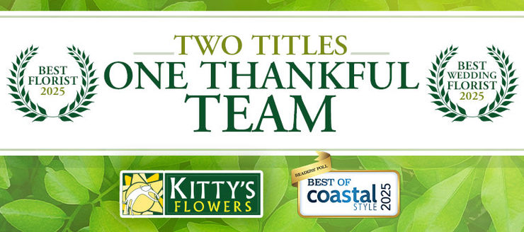 Kitty's Flowers: Best of Coastal Style 2025 - Best Florist and Best Wedding Florist