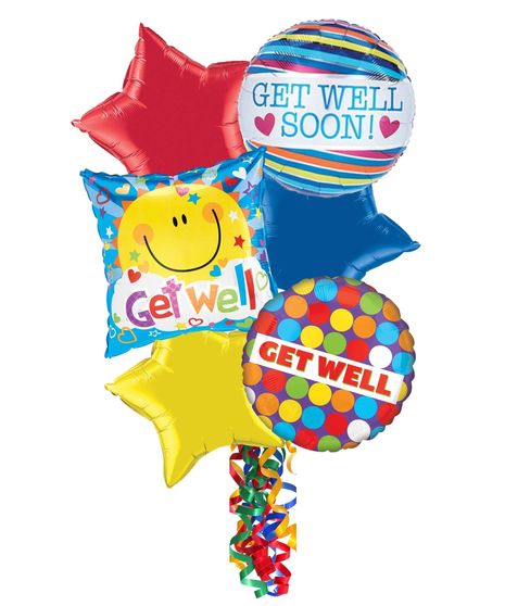 Get Well Soon Balloon Bouquet