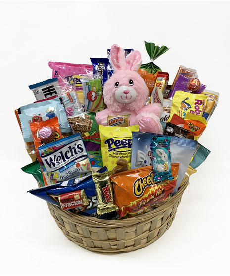 Easter Snack Basket Premium W/ Plush