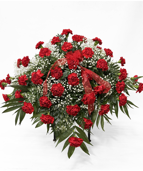 Carnation Casket Spray