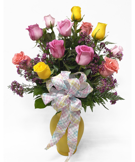 Dozen Longstem Spring Roses