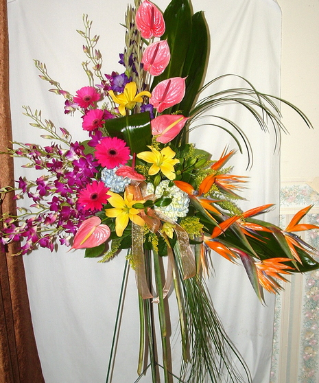 Tropical Standing Spray