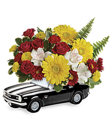 Teleflora's '67 Chevy Camaro Bouquet