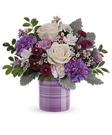 Teleflora's Serene Swirl Bouquet